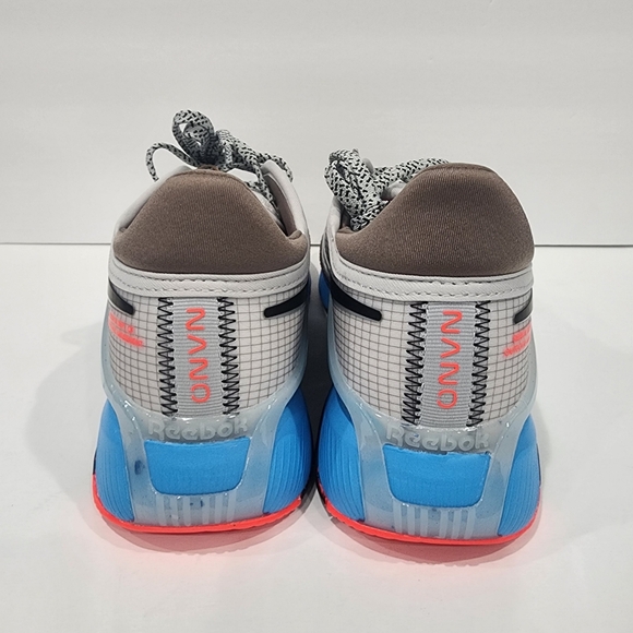 Size 11.5 - Reebok Nano X2 TR Adventure Grey Radiant Aqua - Picture 6 of 8